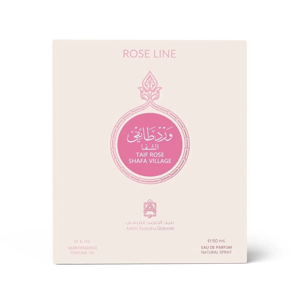 Taif Rose Shafa Village 6 ml Oil + 50 ml EDP by Abdul Samad Al Qurashi @ ArabiaScents