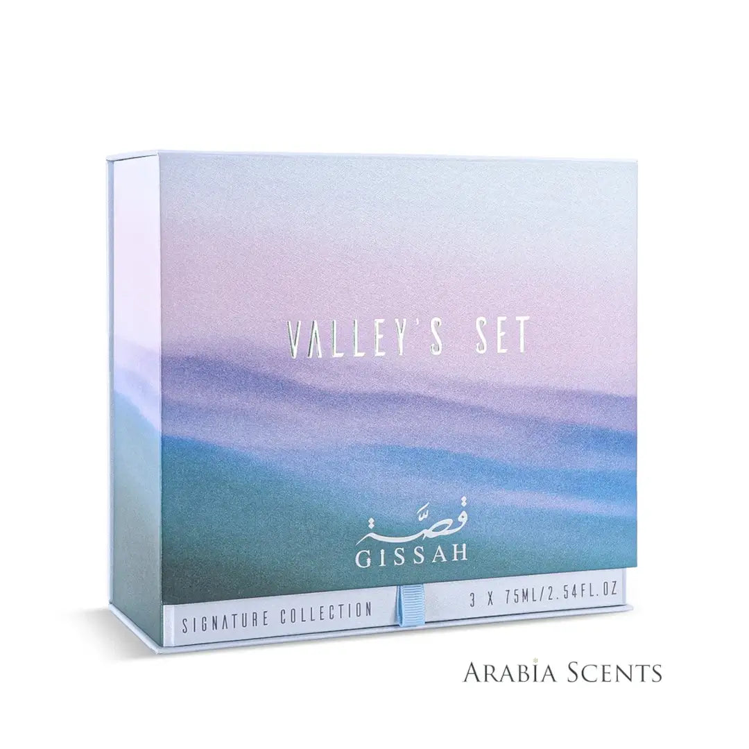 Valley's Set Gissah EDP 3*75 ml Unisex