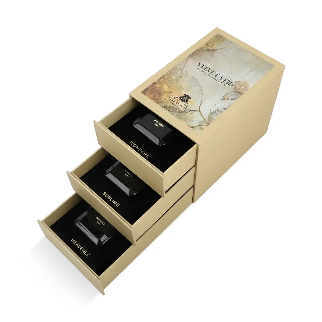 Velvet Veil Collection by Atyab Al Sheekh @ ArabiaScents