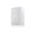 'Velvety Musk' White rectangular box with embossed design on a white background by Arabian Oud