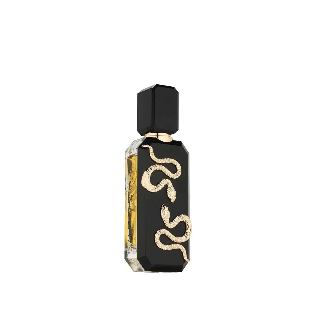 Veneno Perfume bottle with snake design on a white background by French Avenue