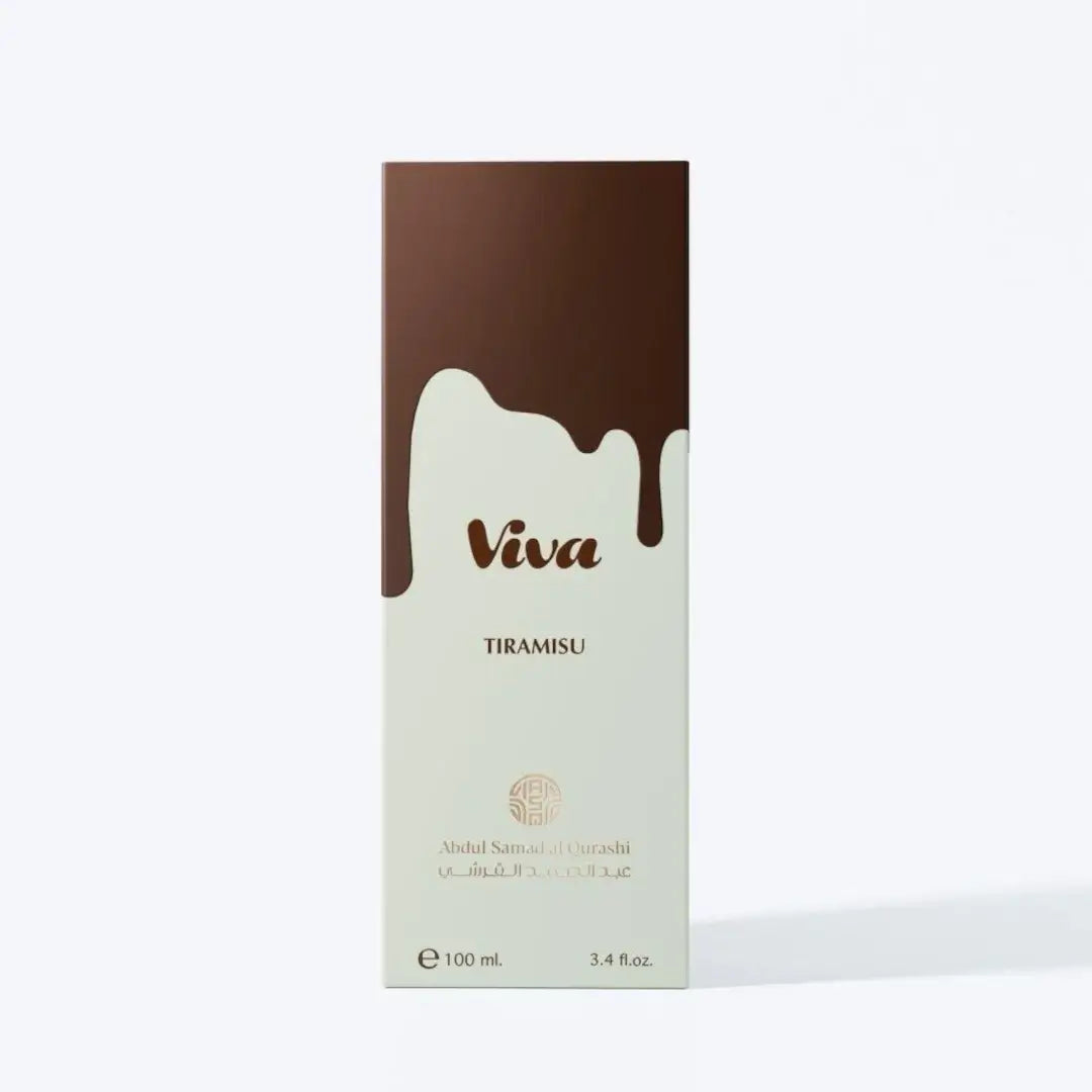 'Viva Tiramisu' packaging in a white background with 'ASQ' branding