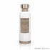 'White Sarandeeb' perfume bottle on a white background with 'Aldur Almanthoor' branding featured by 'Arabiascents'