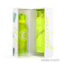 'Yelloneo Summer Edition' perfume bottle & all over spray with packaging on a white background with 'Gissah' branding featured by 'Arabiascents'