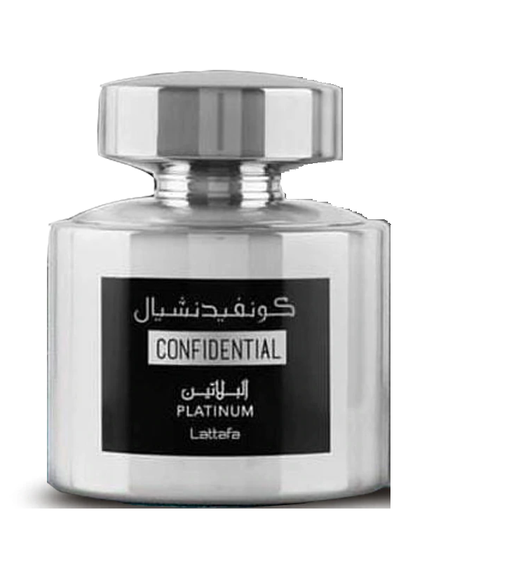 Confidential Platinum 100 ml by Lattafa @ ArabiaScents